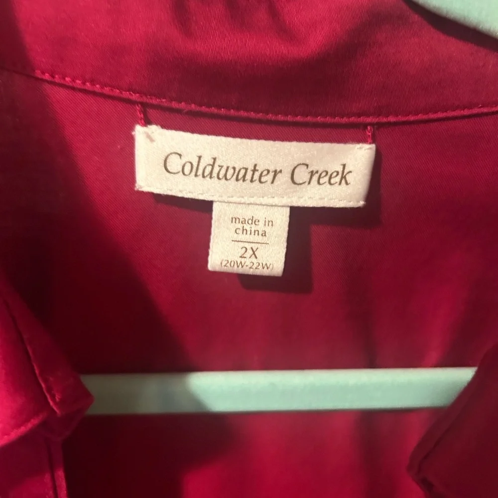 Coldwater Creek Tailored Blouse - Picture 2 of 5